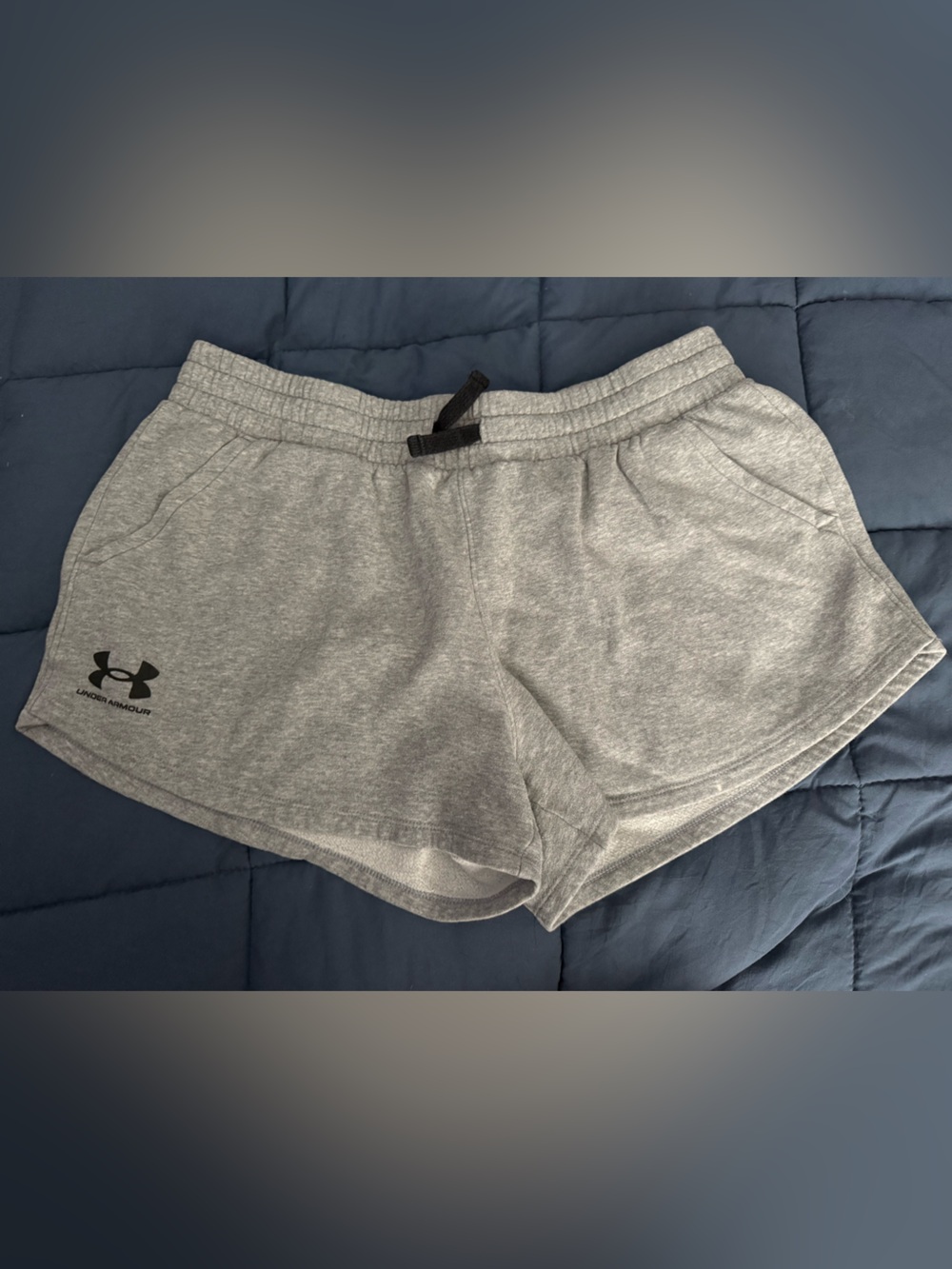 Under Armour Heather Grey Women's Athletic Shorts